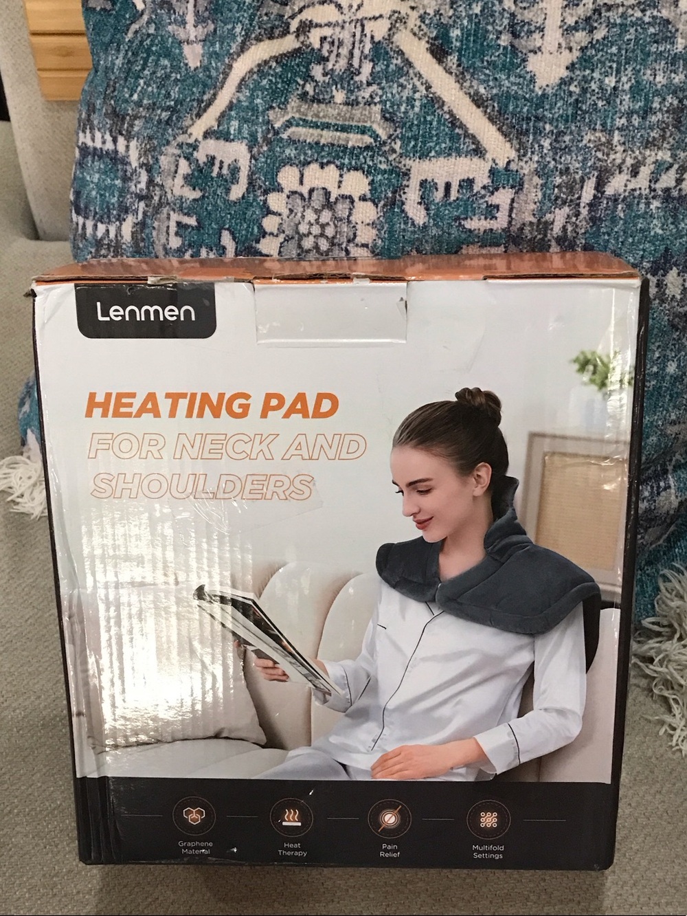 New Lenten Heating Pad for Neck and Shoulders - Soothing Heat Therapy